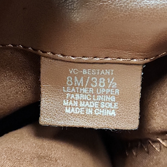 Vince Camuto Bestant Brown Leather Over The Knee Boots Size: 8 B - Picture 15 of 16